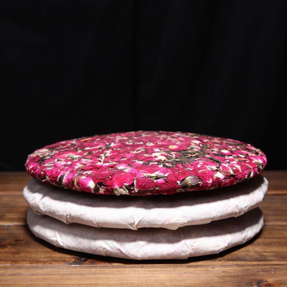 Yunnan Black Tea Rose Cake 357g Dian Hong Gongfu Fermented Tea