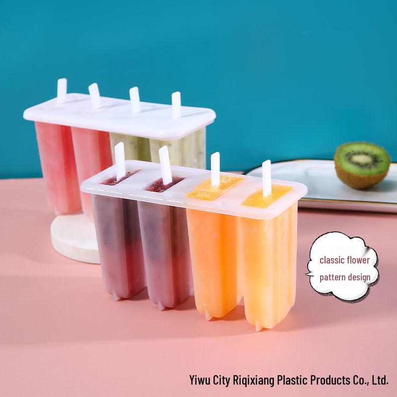 Classic DIY Ice Pop & Ice Cream Molds with Easy-Release Lids