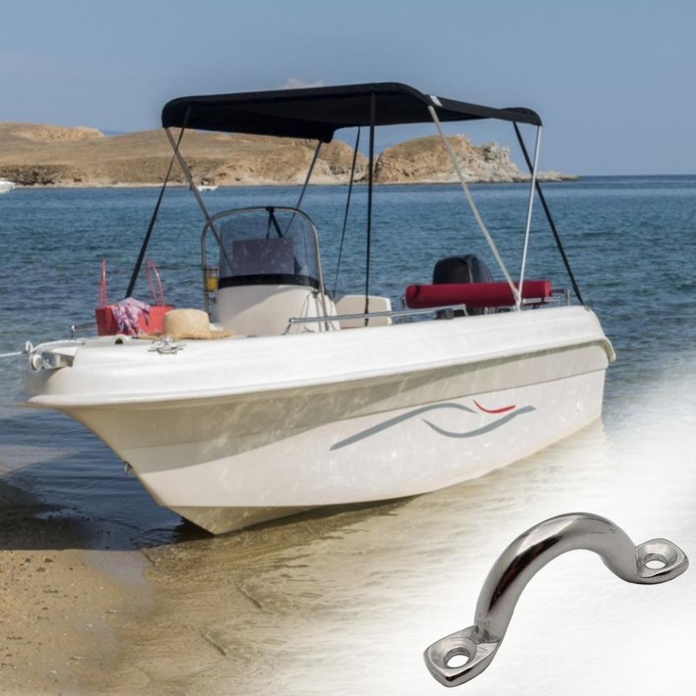 

10 шт., U-образная подушка для седла из нержавеющей стали 316/304, пластина для глаз, горб из нержавеющей стали, новая дверная ручка для каяка