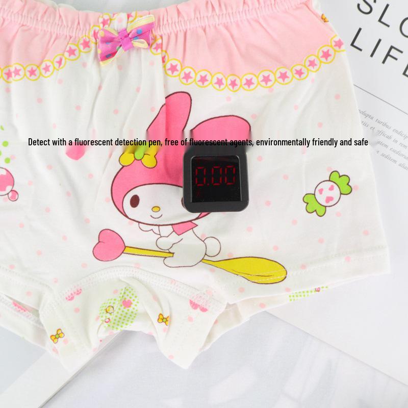 Love Nian Girls' Cotton Boxer Briefs: Little, Medium & Large Sizes