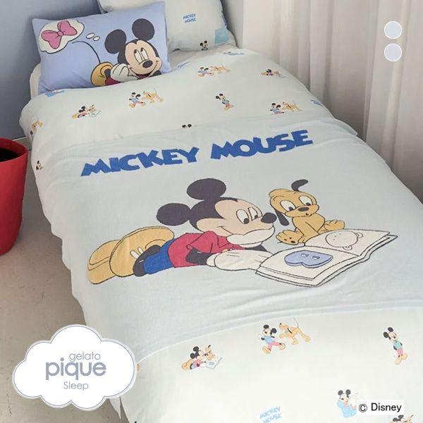 30% OFF Gelato Pique Sleep Disney Mickey&Minnie Jacquard Half Blanket Gelato Pique Sleep Disney All 2 colors