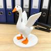 Lovely Magnetic Gooses Key Holder Ornament Gooses Duck Statue Sculpture,Tool Holder Home Decorations Housewarming Gift