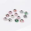 S925 Sterling Silver Murano Glass Flower Beads for Pandora Bracelet - Spring Collection DIY Jewelry Accessory Gift