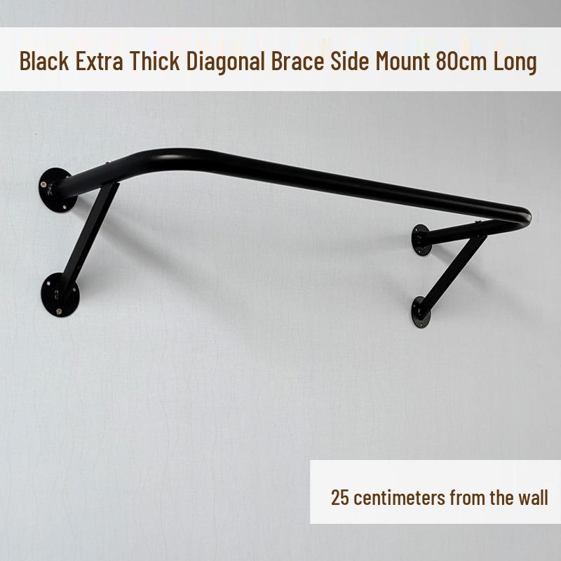 Wall-Mounted Clothing Display Rack for Women's and Children's Wear Stores