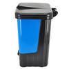 Lanshi 60L Foot Pedal Dual Recycling Bin