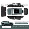 For Yd Leopard 5 Denza B5 B8 Titanium 3 7 Car Camping Privacy Sunshade Curtain Blackout Anti Peeping Sun Protection Heat