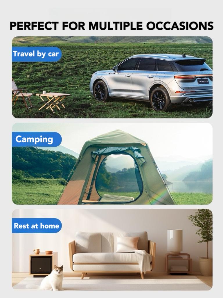 High Quality Ultralight Compact Folding Mattress Waterproof Comfortable Camping Sleeping Pad Mat for Outdoor Hiking and Travel