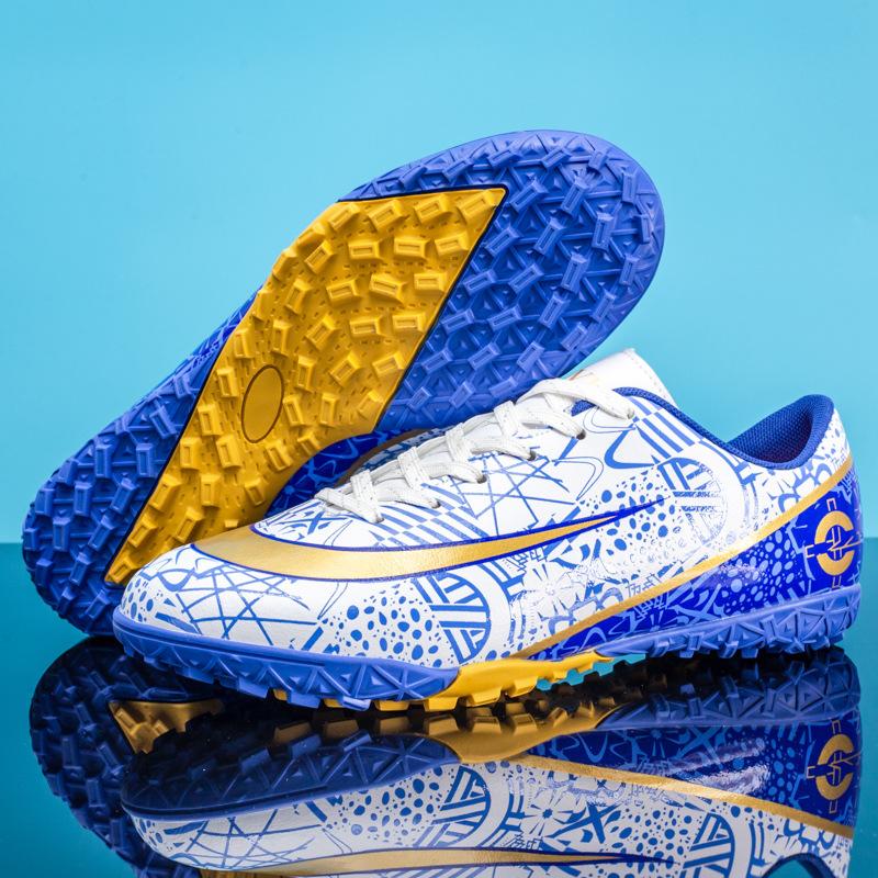 Football shoes for boys New men's and women's long and short nails Non-slip students Adult competition Campus training