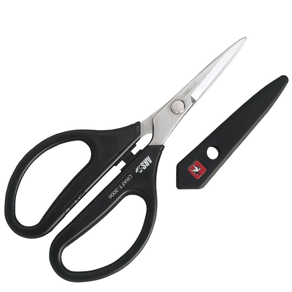ARS Corporation ARS Craft ARS Nouveau Scissors, (Black) 3000-BK