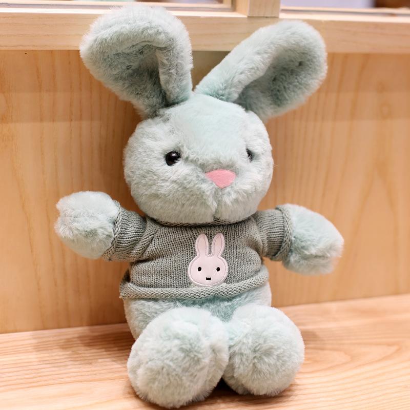 Cute Little Rabbit Doll Rabbit Doll Rabbit Plush Toy Comfort Rabbit Doll Give Girlfriend Birthday Gift