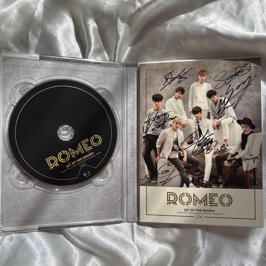 [USED] ROMEO 1ST EP THE ROMEO Signed