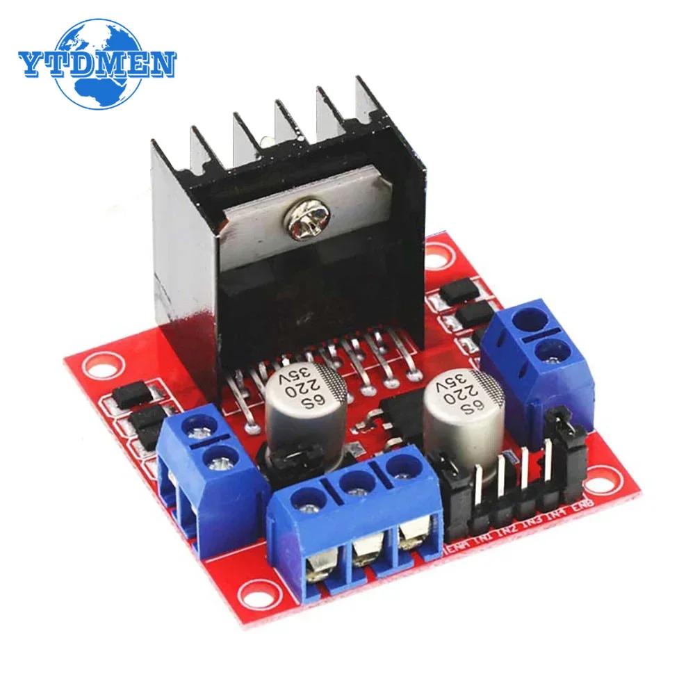 1PCS L298N Driver Board Module L298 Stepper Motor Smart Car Robot Breadboard Peltier High Power L298N DC Motor Drivers