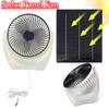 Solar Panel Fan Portable Solar Fan with USB Solar Powered Camping Fan Solar Charger Desk Fan for Outdoor Camping Hiking