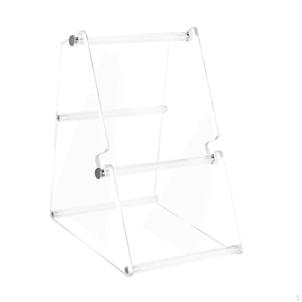 Label Holder for Thermal Printer Stand Acrylic Sturdy Lightweight Universal Sticker Dispenser