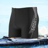 Men's Large-Sized Dri-FIT Polyester Swimsuit Pants for Beach, Pool, Hot Spring, and Side-Waist Wearing