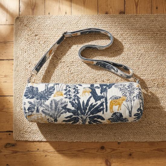 Yoga Bag usalover925 Animal Print Quilted Cotton Yoga 51