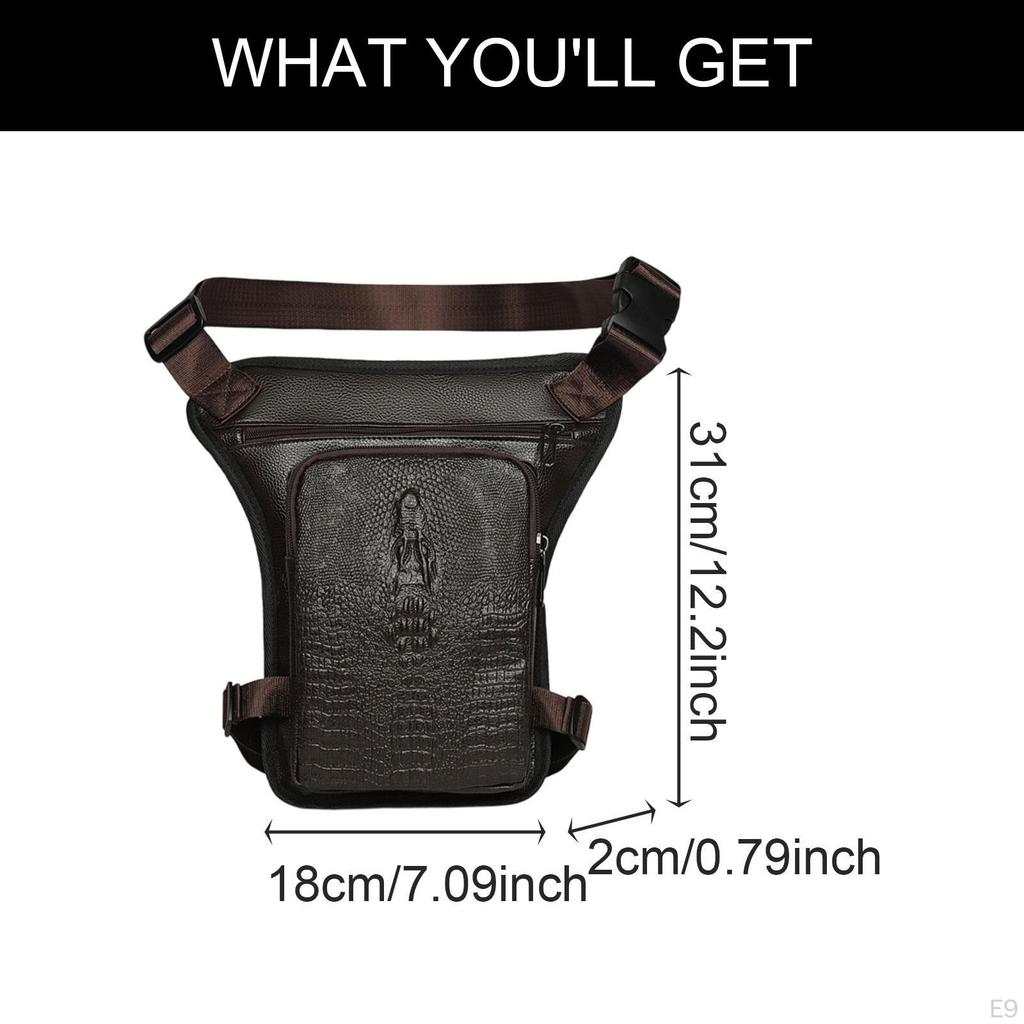 Bolsa Estojo Passeio de Motocicleta Mochila Transversal Pochete de Cintura Quadril para Acampamento de Pescadores