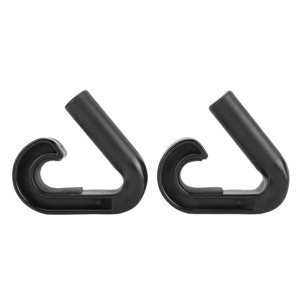 2 Pcs Neutral Grip Handles for Pull Up Non Slip Ergonomic Portable Hooks for Barbell Home Gym Fitness Strength Training