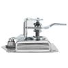 Polished Stainless Steel Toolbox Lock T Handle Latch Foldable Trailer Door Latch for Truck RV Camper