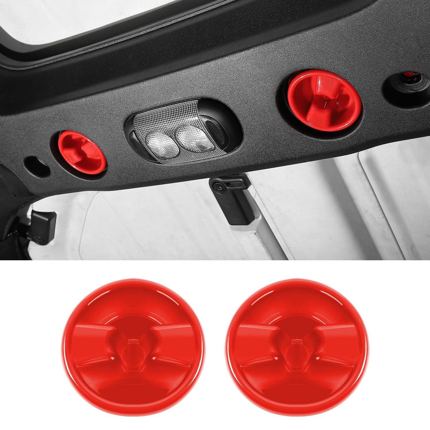 

Hardtop Panel Mounting Screw Knob Cover Car Hard Top Dome Screw Cap Decoration For Jeep Wrangler JK JKU 2007-2017 красный