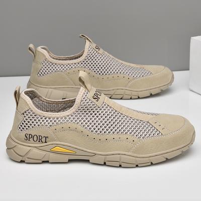 Sommer Männer Verschnaufpause Mesh Casual Schuhe Männer Loafer Outdoor Wanderschuhe Mokassins Mann Schuhe