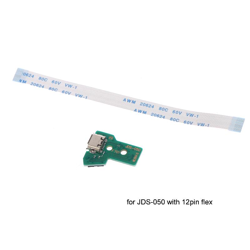 1 Sada DIY Nabíjecí port s flex kabelem Náhrada pro Jds-001 011 030 040 050 Deska pro rychlé nabíjení Type-C pro Ovladač