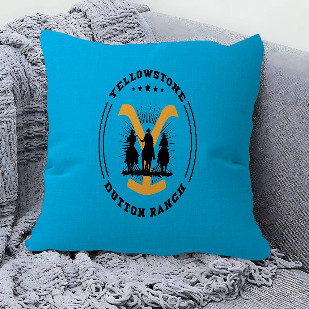 Y-YellowstoneS pillow cover sofa cushion cover home room decoration children gift