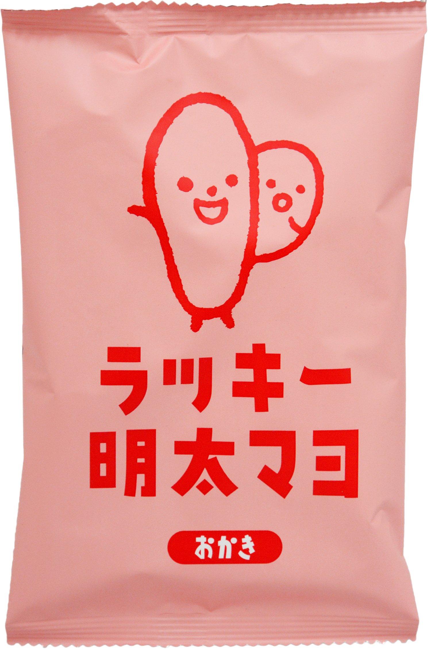 

Sanshin Lucky Mentai Mayo Okaki 34g x 12 pieces