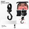 360 Degree Rotatable Multi Purpose Hook with Adjustable Strap for Hanging Bags Clothes and Accessories In Various Settings