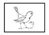Picture Poster In a Frame A4 Cm Bird PD236