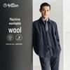 Goldlion Men's Machine Washable Wool Anti-static Business Jacket