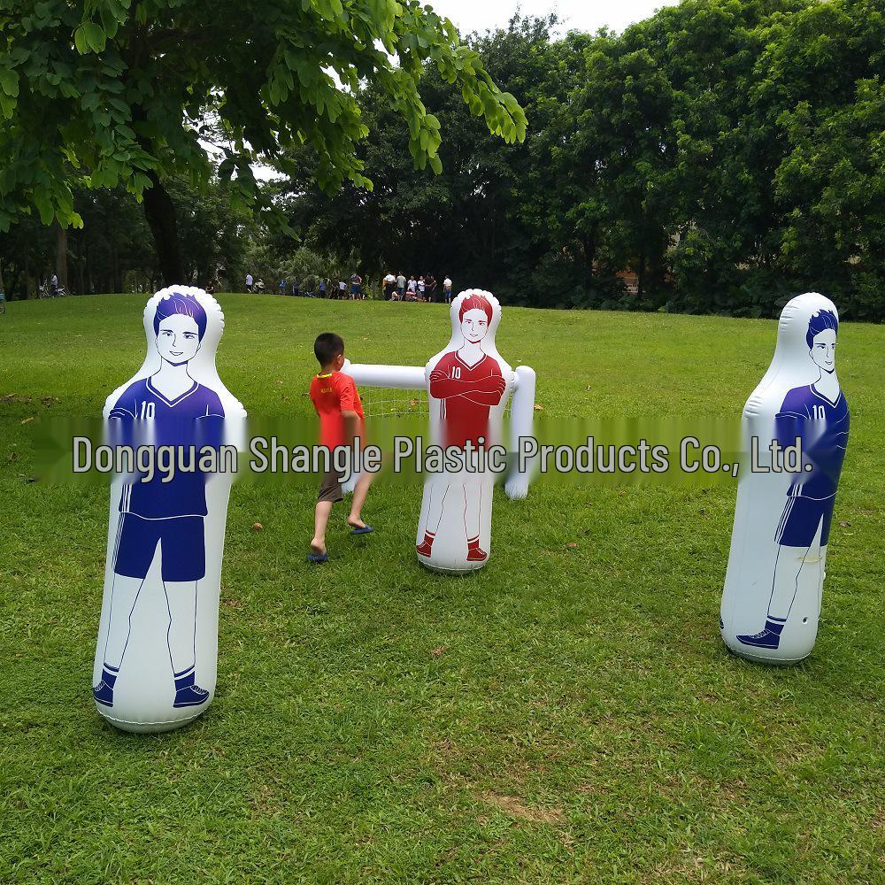 PVC Inflatable Boxing Dummy & Striking Column for Fitness and Basketball Training