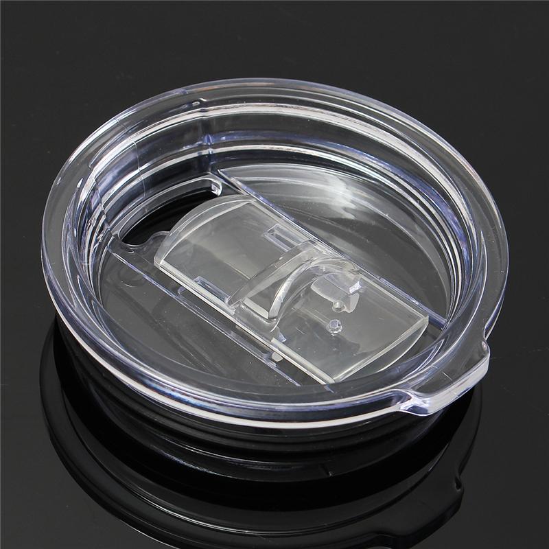 Newest Food Grade PP 20/30 Ounce Splash Spill Proof Clear Mugs Cups Lid Replacement Fit Vacuum Lid For YETI Rambler Tumbler Cup