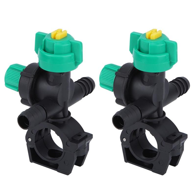 2Pcs External Thread Agricultural Sprayer Fan Shaped Spraying Nozzle For Agriculture
