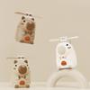 Plastic Capybara Anime Figure USB Rechargeable Student Electric Fan Cartoon Handheld Fan  Travel