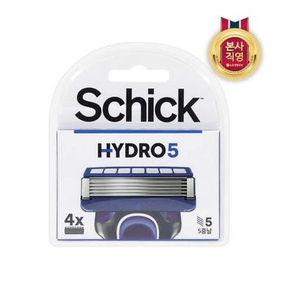 Schick Hydro 5 základní čepele 4 balení