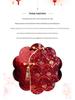 Girls' Velvet Long-Sleeve Warm Princess Dress for Chinese New Year