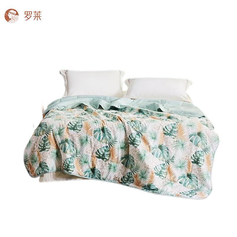 LUOLAI Fantasy Island Antibacterial Tussah Silk Summer Quilt