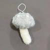 WTEMPO 1PC Christmas Cute Furry Mushroom Shaped Ornaments DIY Christmas Scene Decor Supplies Christmas Tree Decor Hanging Pendents