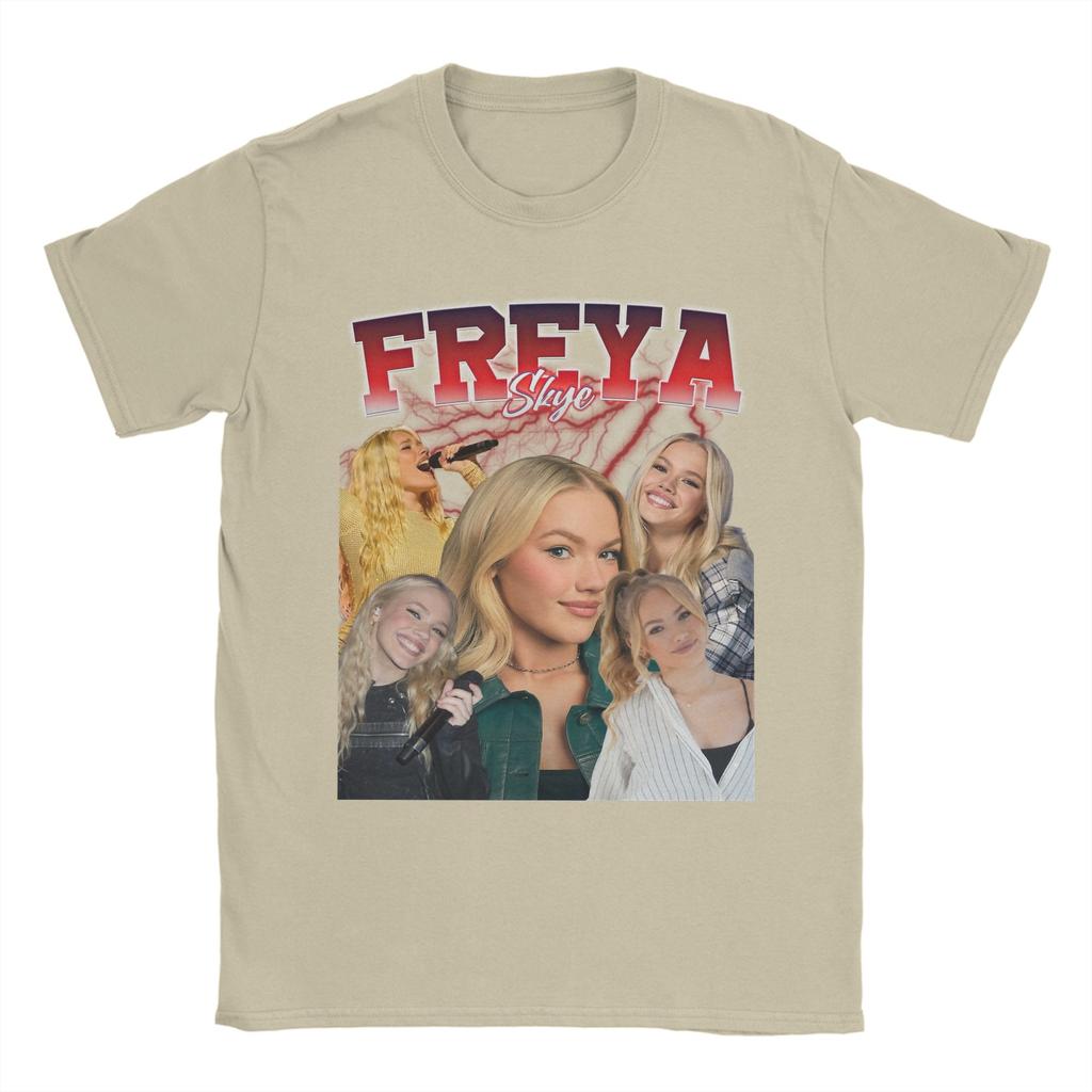Freya Skye T Shirts for Unisex Cotton Leisure TShirts O Neck Tees Short Sleeve Tops Printing
