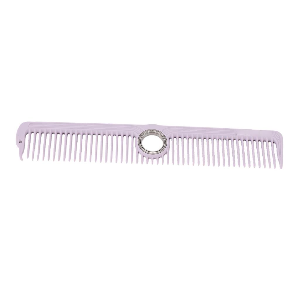 Drehbarer Schneidekamm Professionelles Friseurwerkzeug Flexibler Friseurkamm für Alle Haartypen Männer Frauen Schwarz