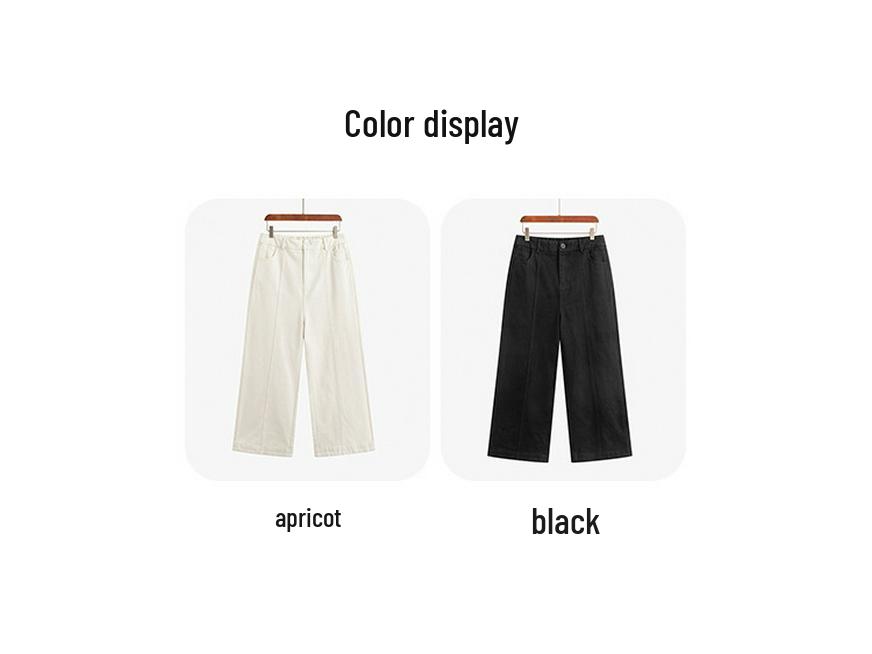 Plus Size Women's High-Waisted Wide-Leg Casual Pants (Style NK1377)