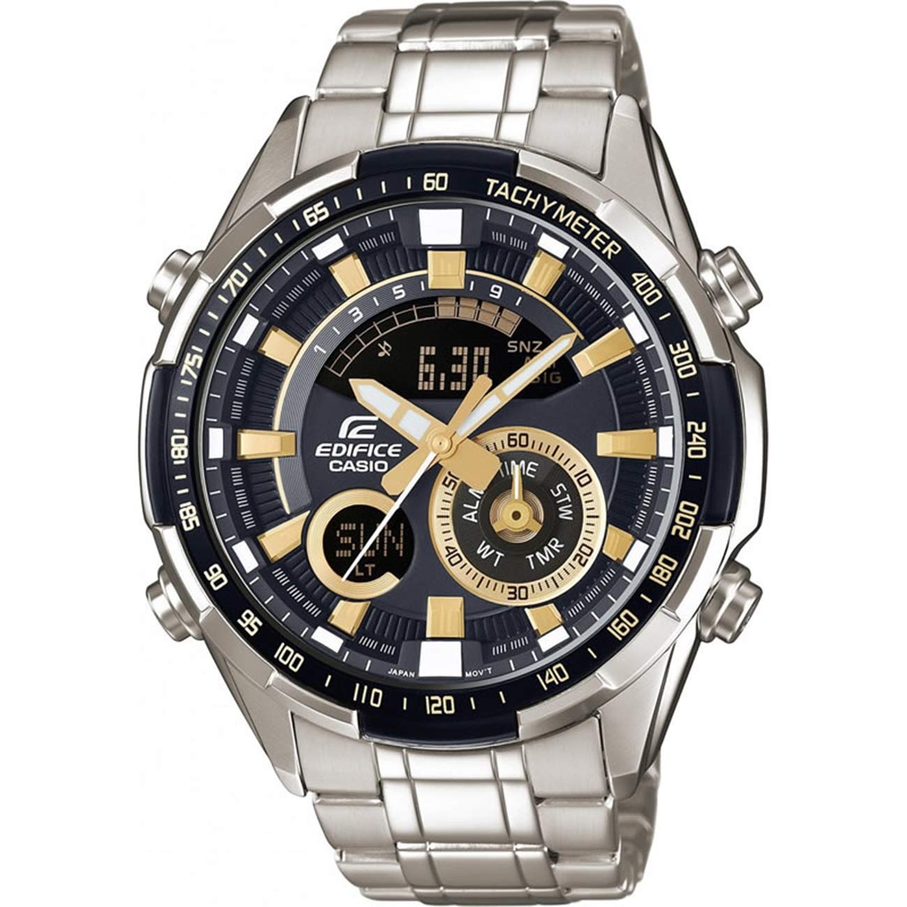 

CASIO EDIFICE ERA-600D-1A9V Black x Gold Watch