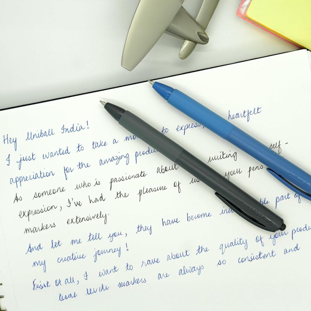 Uni-Ball MFB 0.7mm Black Ink Ball Pen Pack of 12 | Retractable Pen for Office, School & Home Use