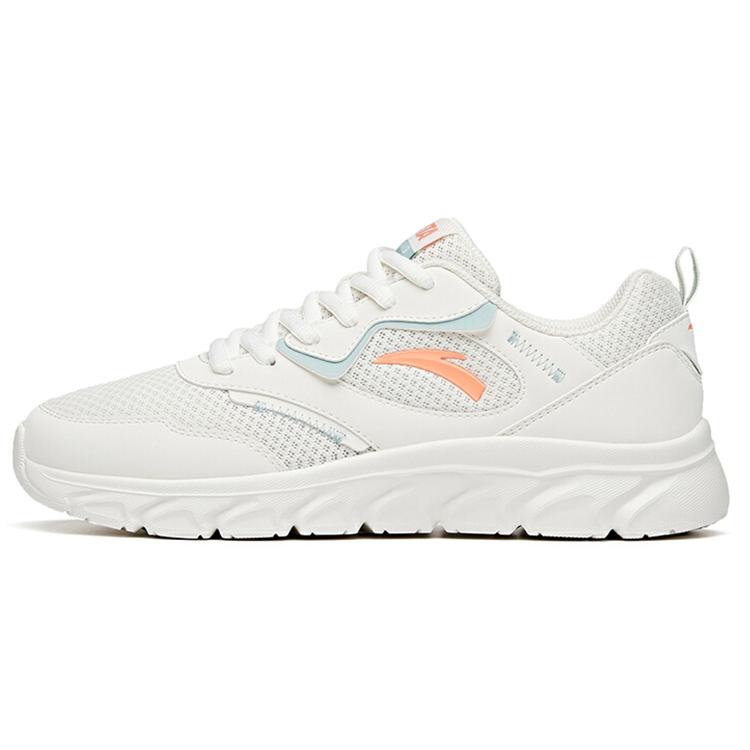 Anta Running Collection Cushioning Anti-Slip Wear-Resistant Breathability Low-Top Running Shoes Women's White Green 922355530-2