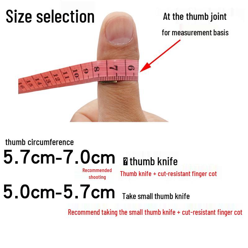 Stainless Steel Multifunctional Thumb Knife and Fingernail Protector