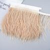 Diy Handmade Accessories Colorful Ostrich Feather Cloth Edge Decorative Accessories Clothing Accessories Wedding Skirt