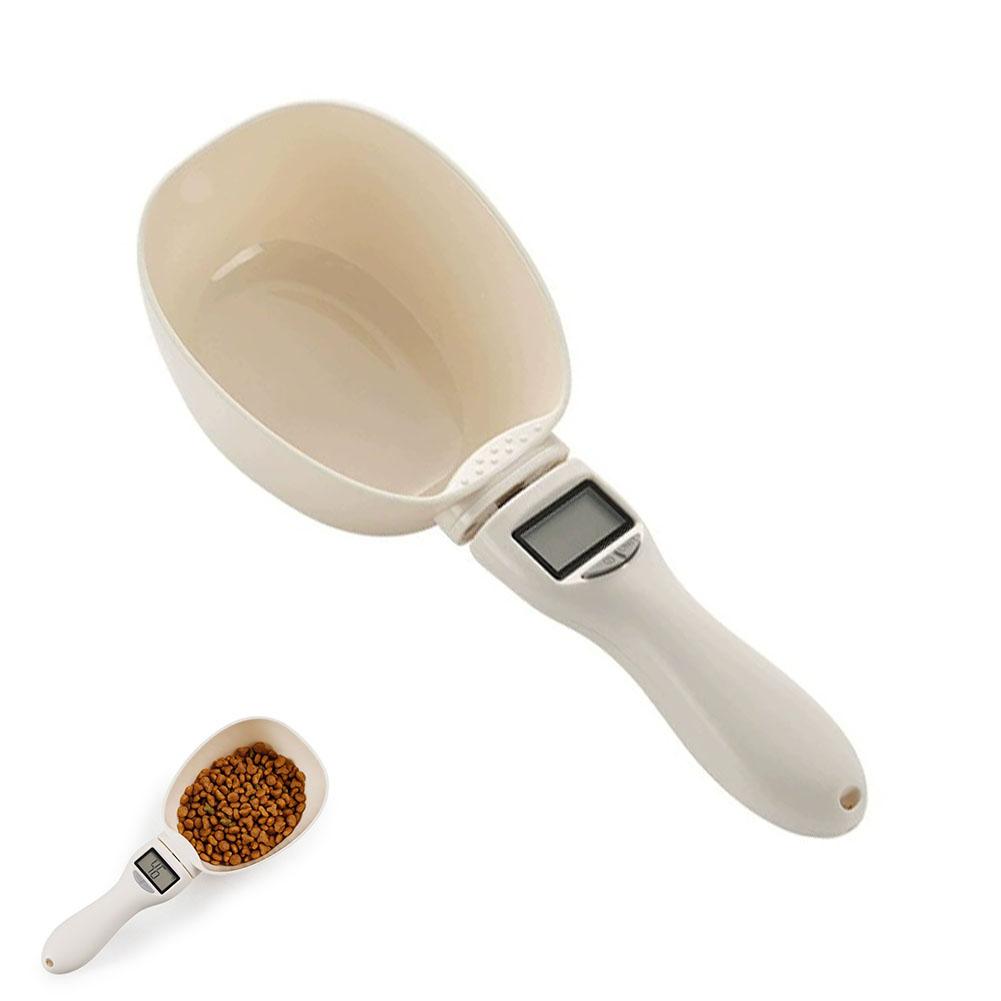 Cat food and dog food spoon electronic scale measuring spoon for cats and dogs with scale feeding spoon pet food spoon supplies