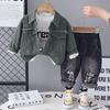 Kids Casual Long-Sleeve Set, Comfortable Daily Wear Outfits