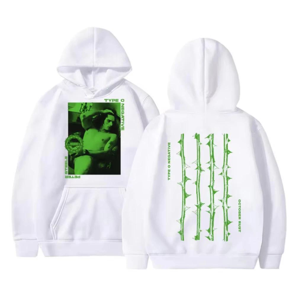 Typ O Negative Kunst Ästhetik Hoodies Herrenmode Hochwertige Hoodies Retro Streetwear Herren Damen Vintage Rock Neues Sweatshirt